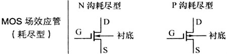 场效应管电路图标记