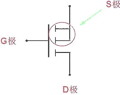 mos管引脚挨次