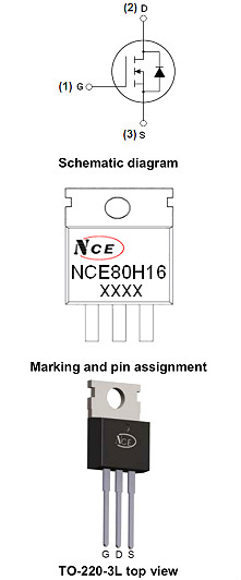 NCE80H16,NCE80H16替换,NCE80H16规格书