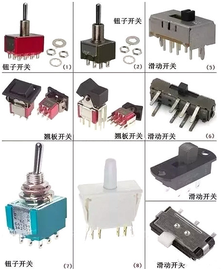 电子元件称号大全图