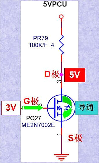 MOS管,MOS管N沟道和P沟道鉴定体例