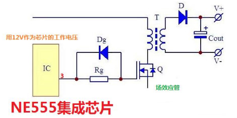 方波旌旗灯号驱动场效应管