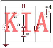 MOS管门极驱动电路，MOSFET
