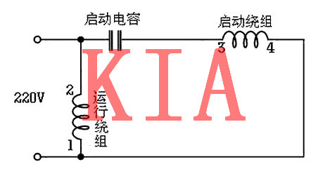 单相机电，三相机电，接线图