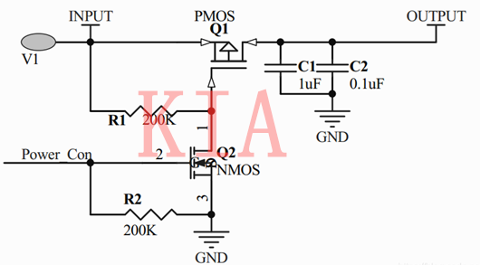 PMOS 电源开关