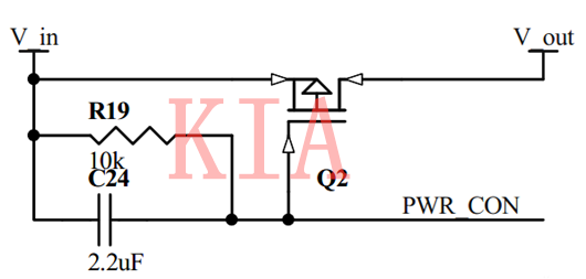 PMOS 电源开关