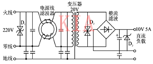 瞬态按捺二极管 稳压二极管