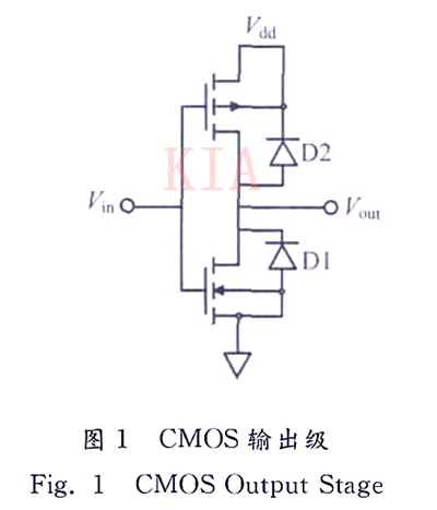 CMOS 反向电压掩护电路