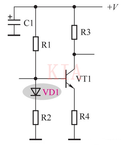 二极管温度弥补电路