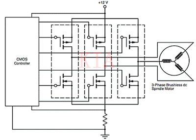 MOSFET 驱动电理性负载