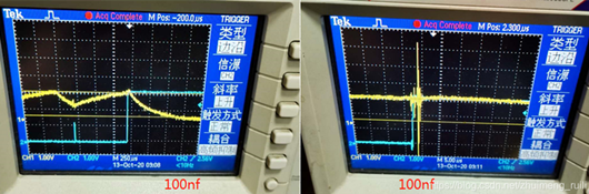 MOS管电流采样掩护电路