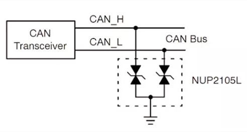 PCB ESD 掩护电路