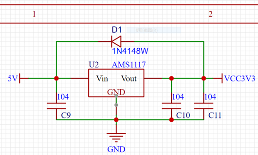 LDO 输入输入 二极管