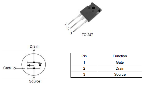 场效应管1000v 64100A