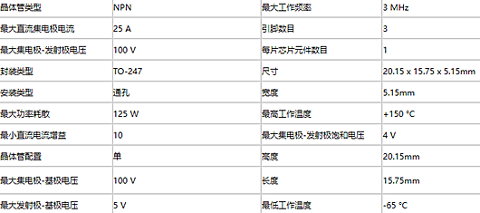 tip35c参数,tip35c引脚图