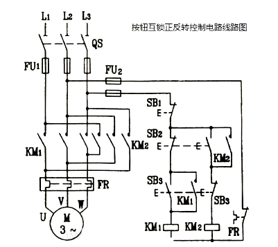 电念头正反转电路图