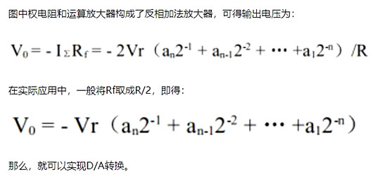 数模转换电路,道理