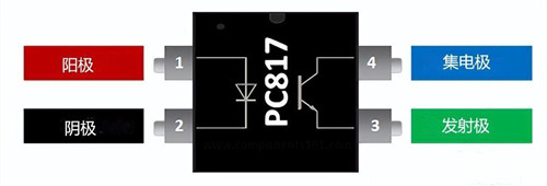pc817引脚图,功效