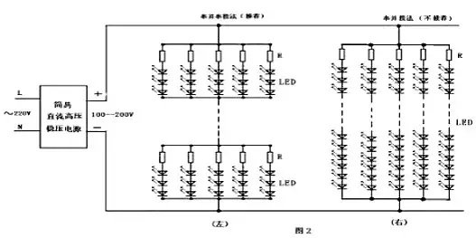 led灯,道理图,驱动电路