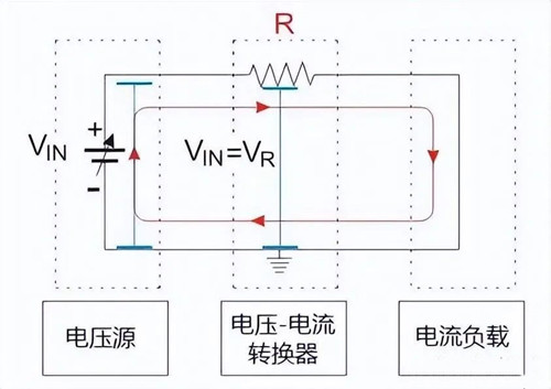 电压电流转换电路,道理
