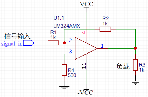 lm324运算缩小器,电路