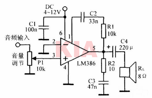 lm386功放,lm386音频
