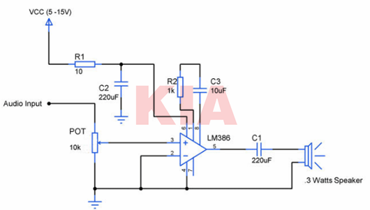 lm386功放,lm386音频