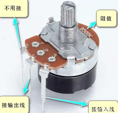 电位器,电路标记