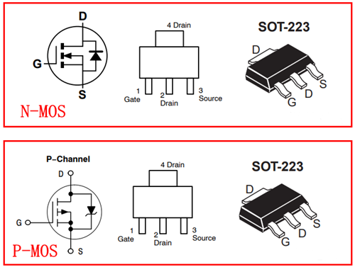 sot223封装,尺寸图