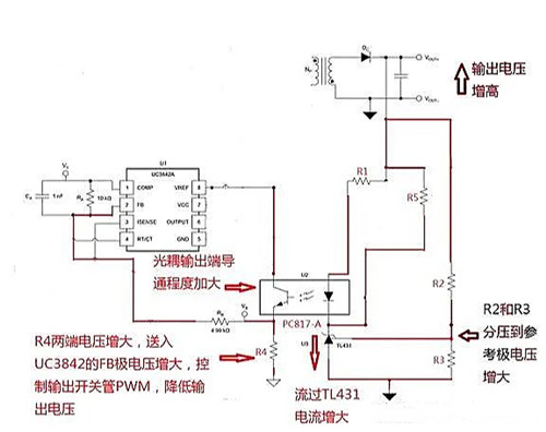 电压反应电路