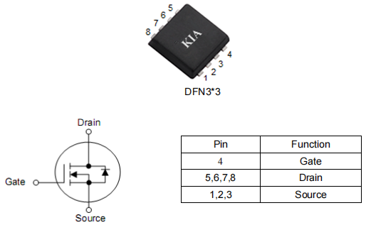 80a40v mos,KNG3404D