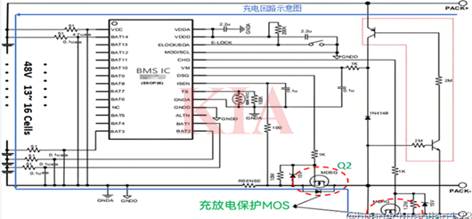 bms掩护,电池掩护电路